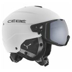Lyžařská přilba CÉBÉ Element Visor Matt White Black