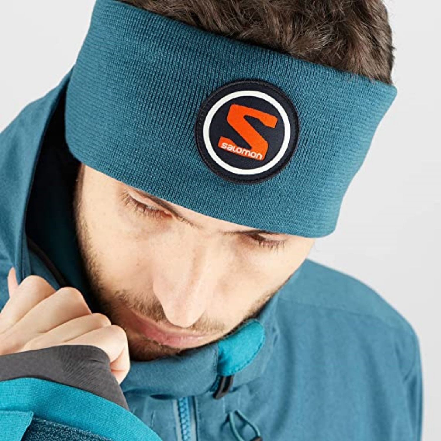 Čelenka SALOMON Original Headband Mallard Blue
