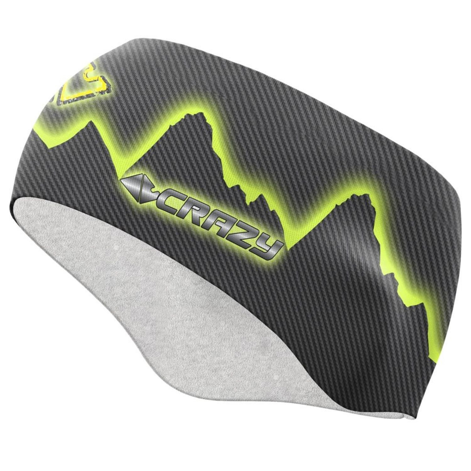 Čelenka CRAZY Band Fast Cut Thermo Black/Green