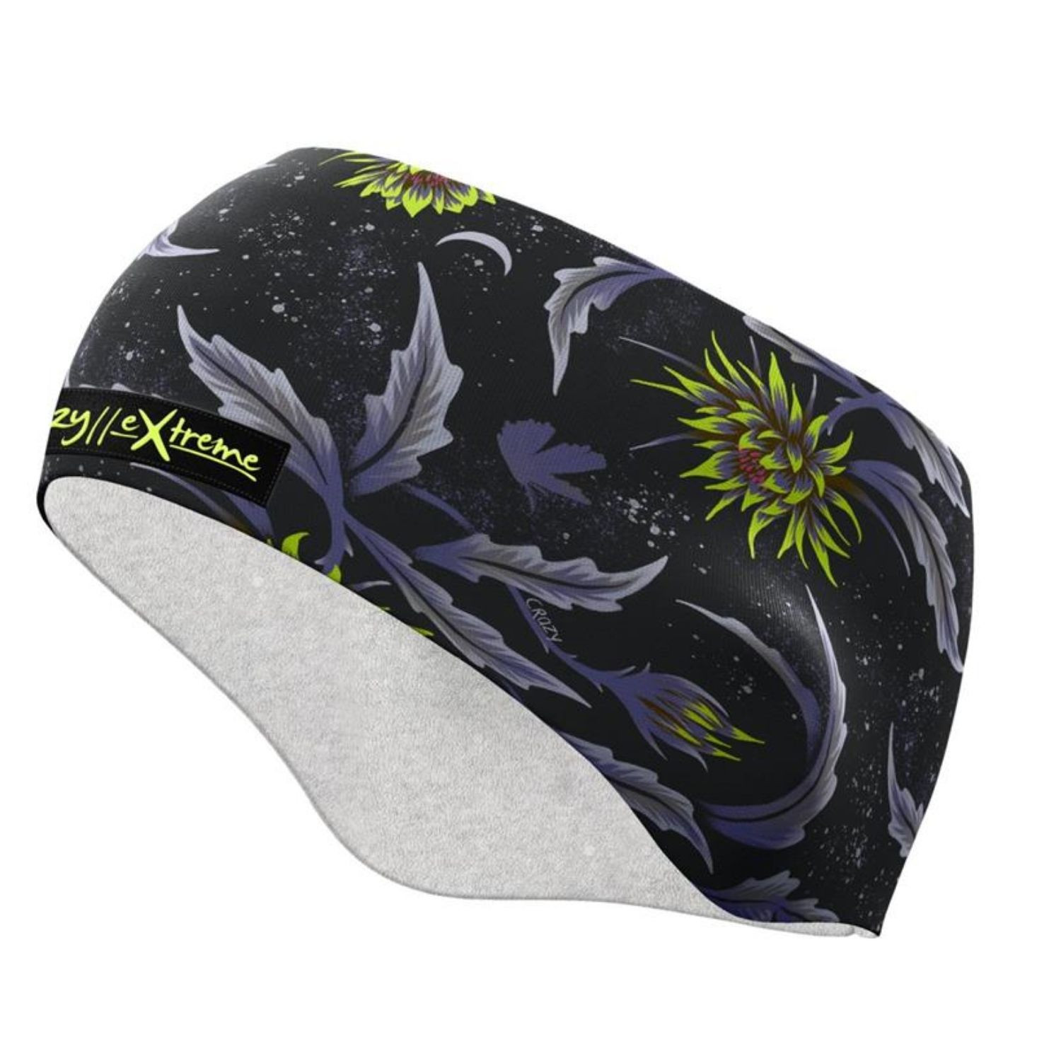 Čelenka CRAZY Band Fast Cut Thermo Black/Green/Grey