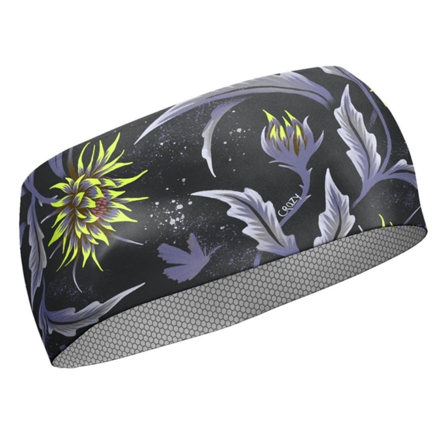 Čelenka CRAZY Band Stem Black/Grey/Green