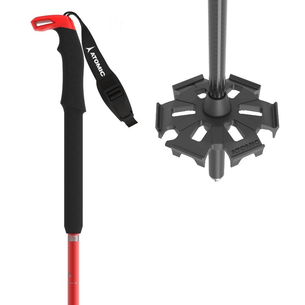 Skialpové hole ATOMIC BCT Touring Carbon SQS 95-145 cm