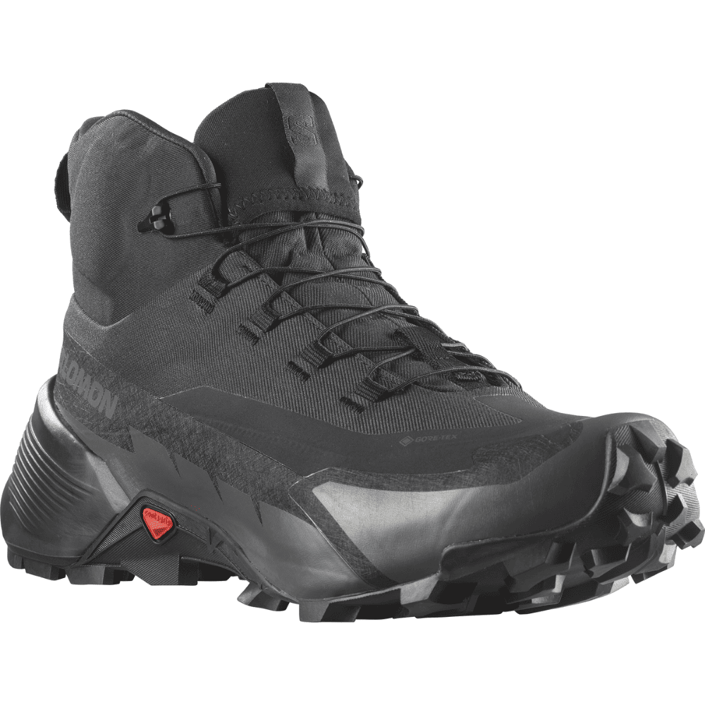 Boty SALOMON Cross Hike Mid GTX Wide 2 Black - pro širší chodidla