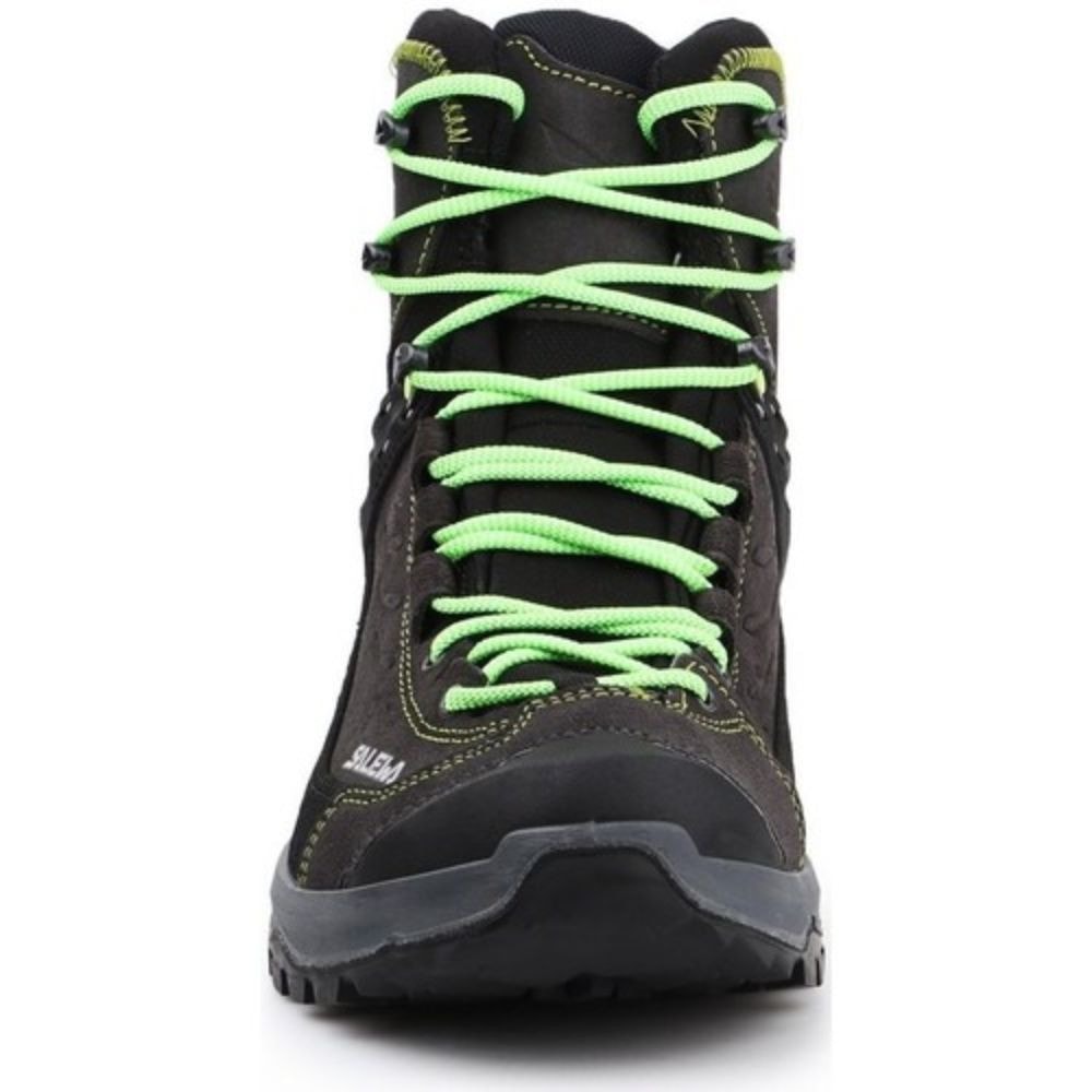 Turistická obuv SALEWA Trainer MID GTX Black - GoreTex