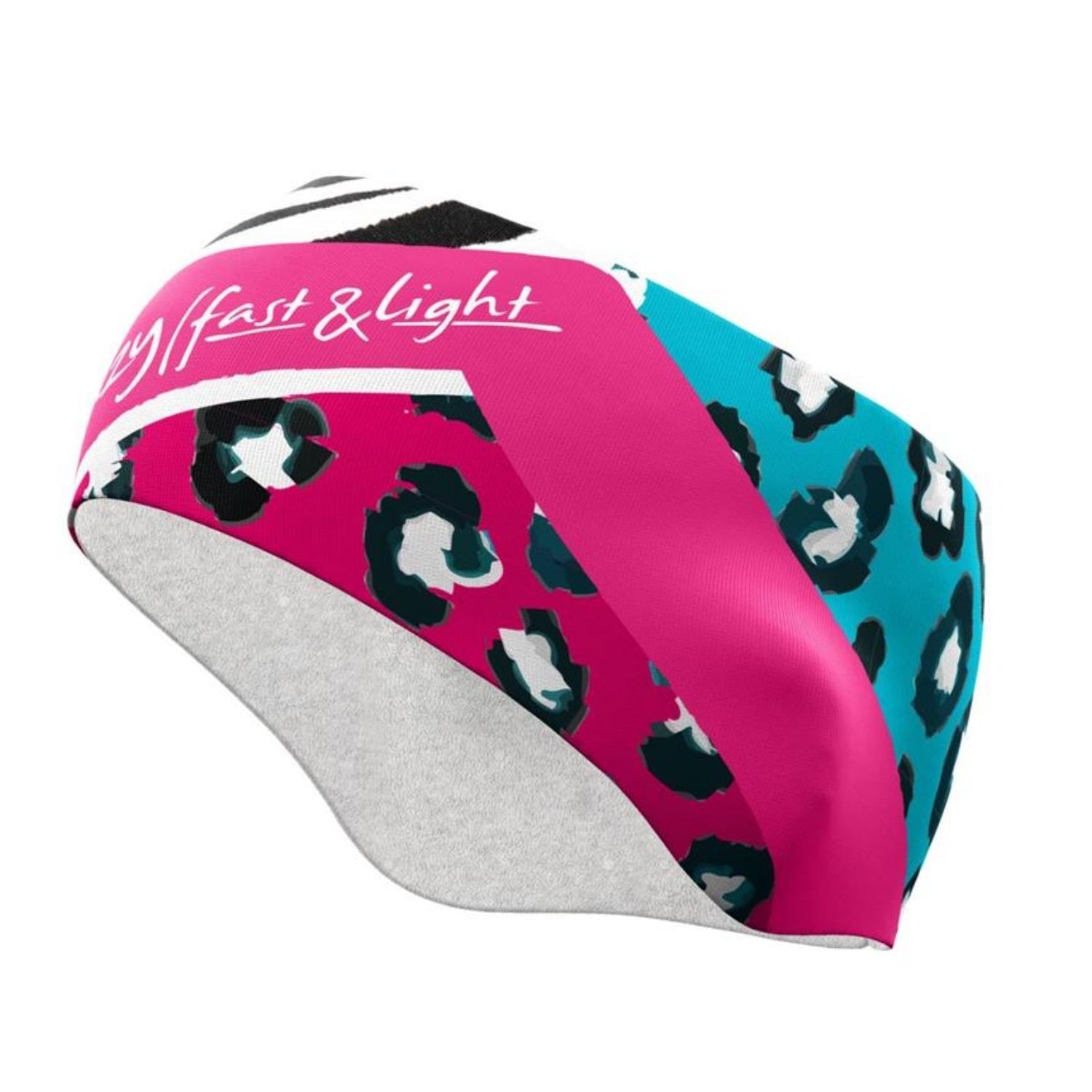 Čelenka CRAZY Band Fast Cut Thermo Pink/Blue