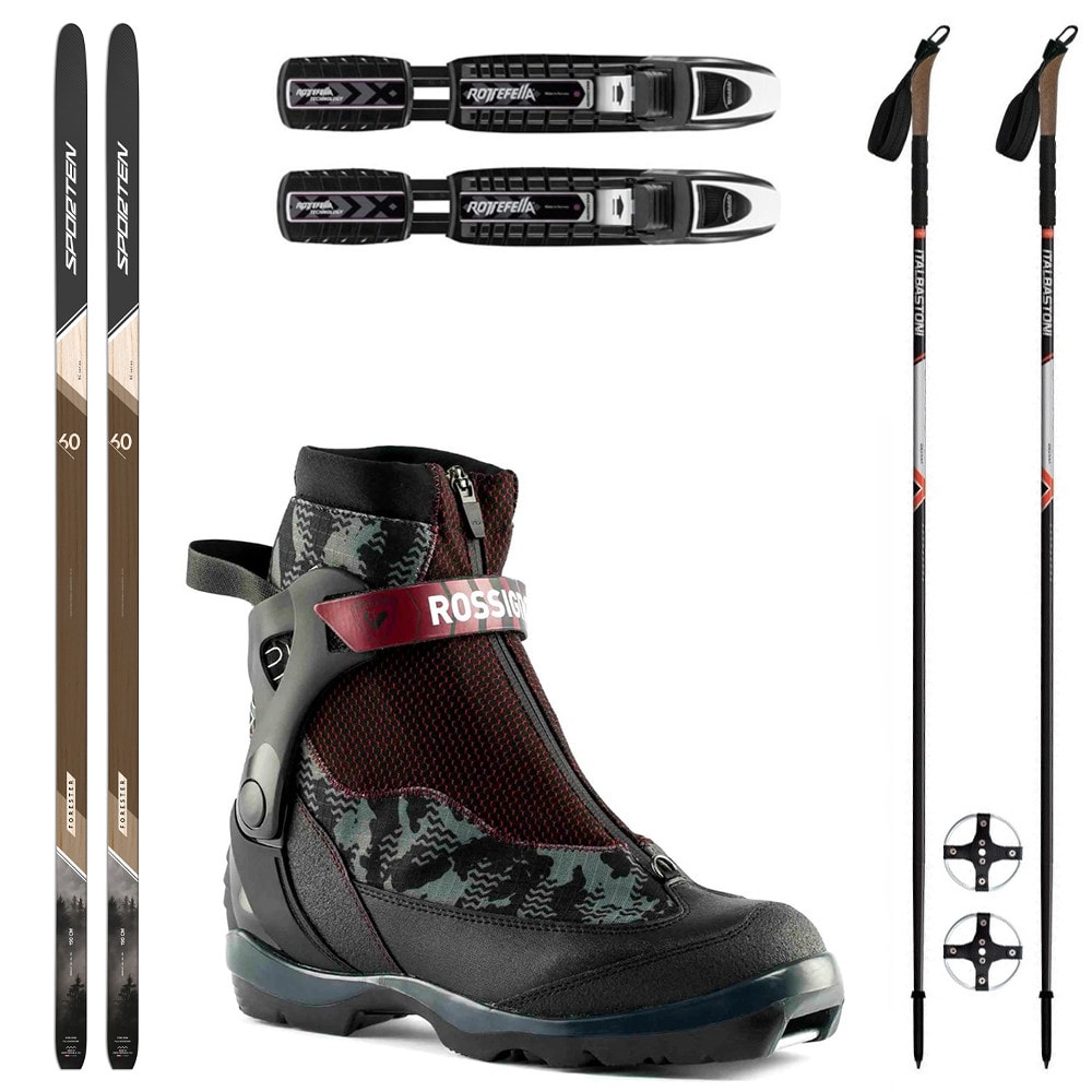 Backcountry set SPORTEN Forester MgE s vázáním BC NNN + boty Rossignol + hole