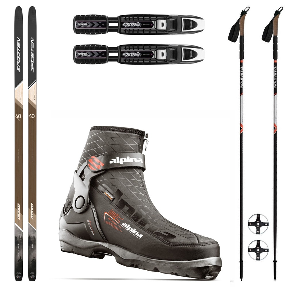 Backcountry set SPORTEN Forester MgE s vázáním BC NNN + boty Alpina Outlander + hole