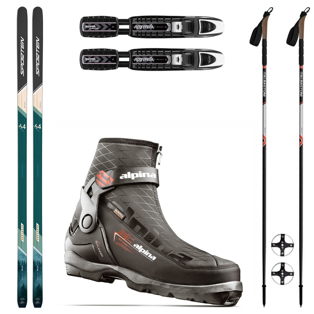 Backcountry set SPORTEN Explorer MgE s vázáním BC NNN + boty Alpina Outlander + hole