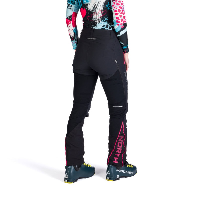 Skitouringové kalhoty NORTHFINDER Javori Black