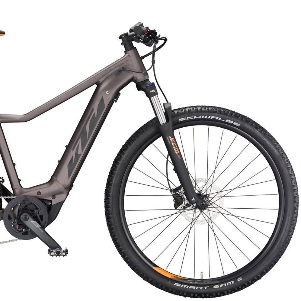 Horské elektrokolo KTM Macina Race 592 Elderberry Matt