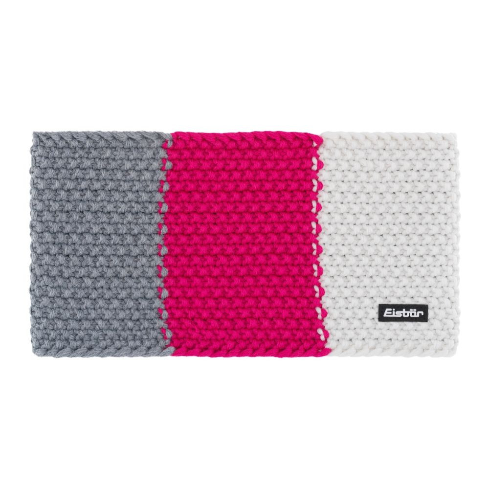 Zimní čelenka EISBÄR Jamie Flag STB Pink