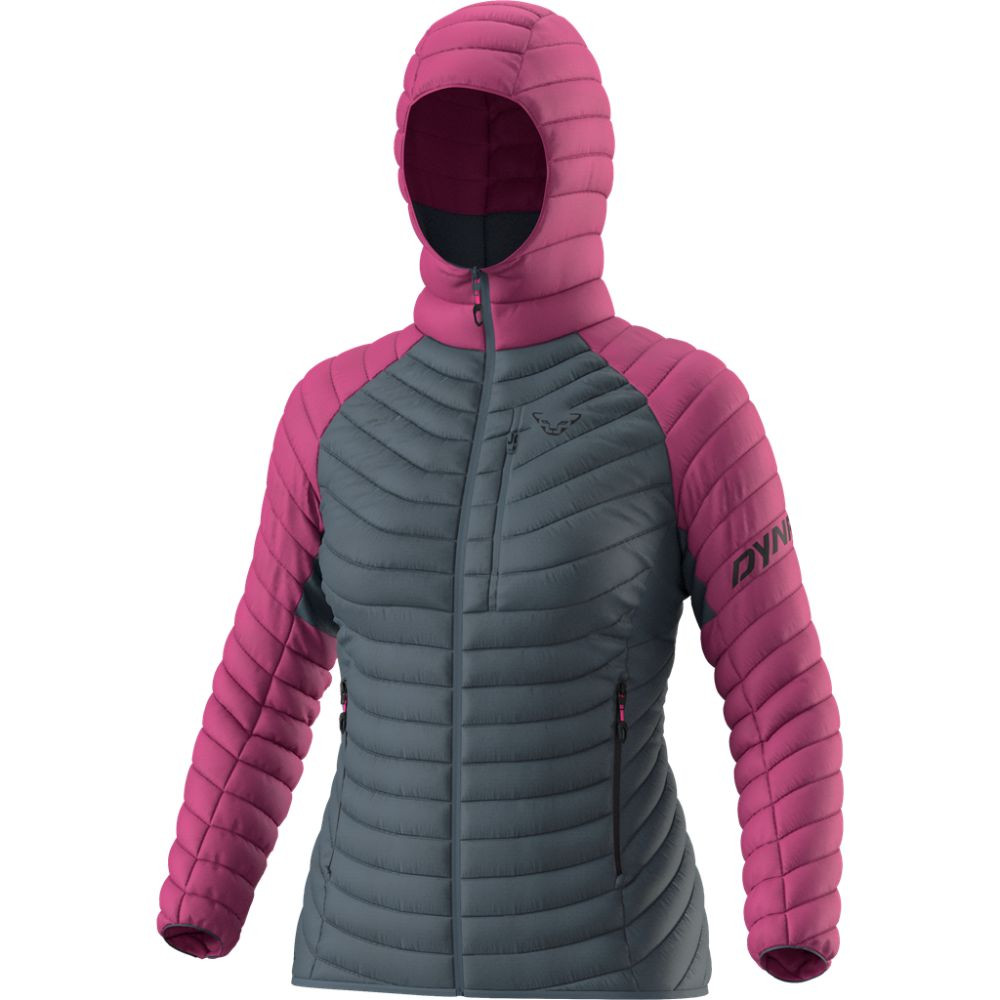 Bunda DYNAFIT Radical Down RDS Hooded Jacket W Magenta