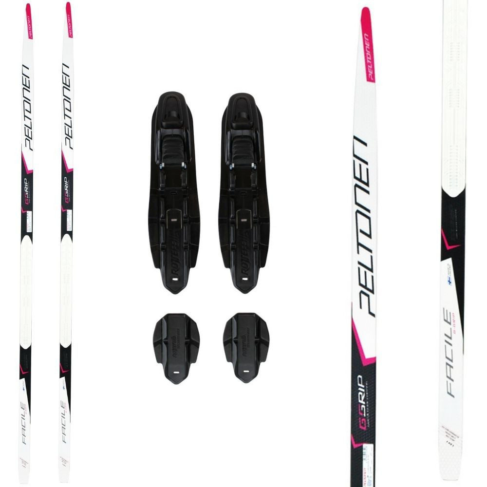 Běžkový set PELTONEN G-Grip Facile W s vázáním NNN (BEZÚDRŽBOVÉ BĚŽKY)