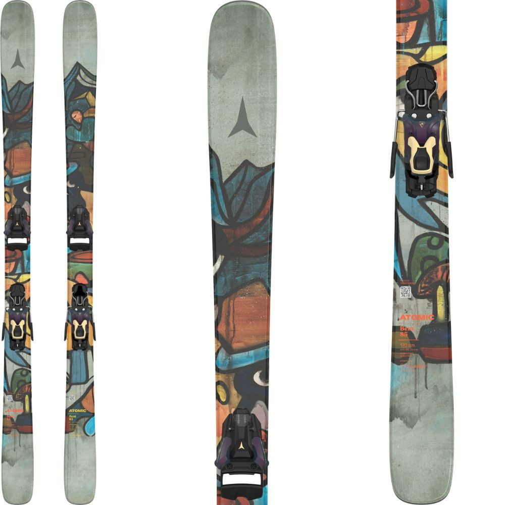 Freestylové lyže ATOMIC Bent 85 + vázání STR 12 GW