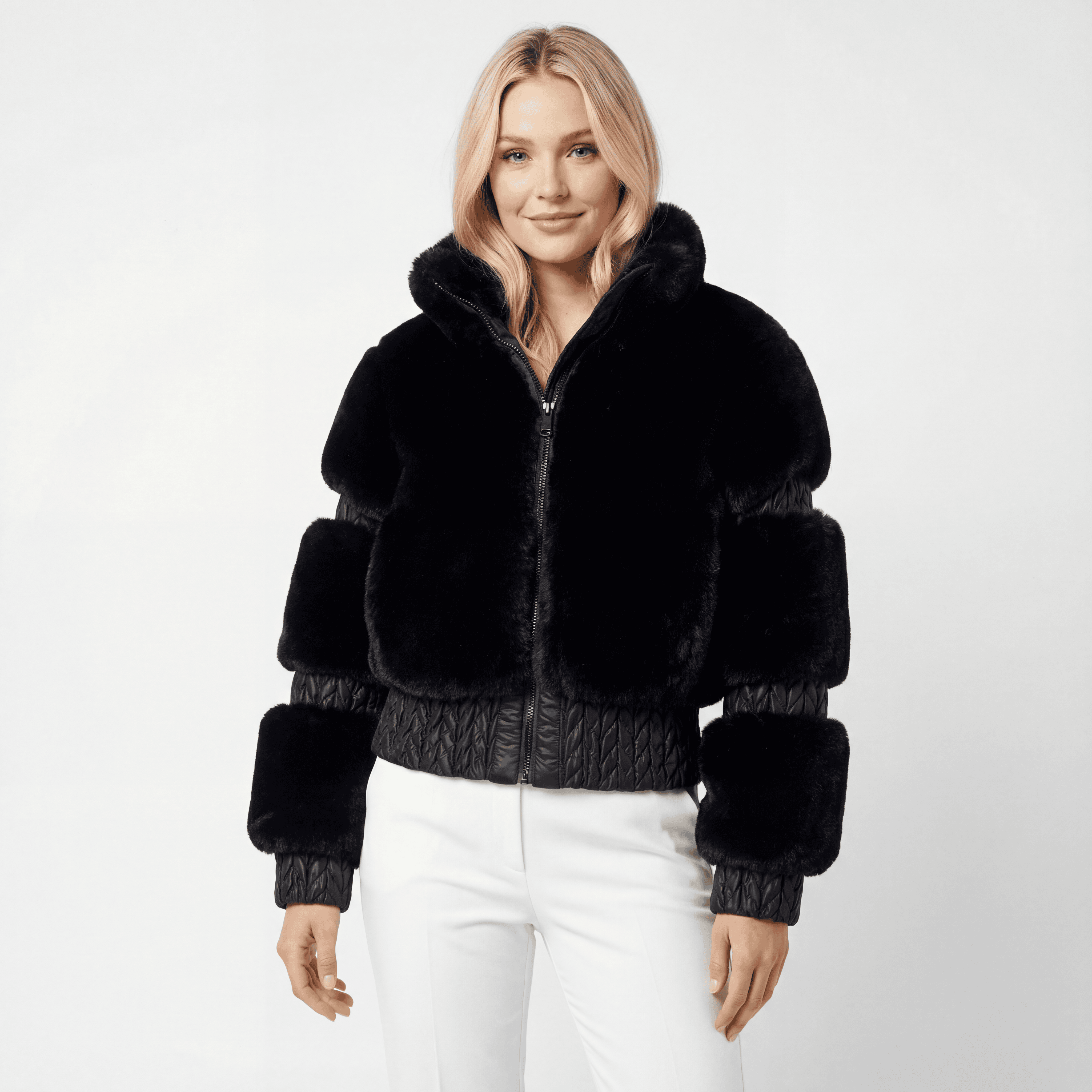 Bunda GOLDBERGH Furry Black