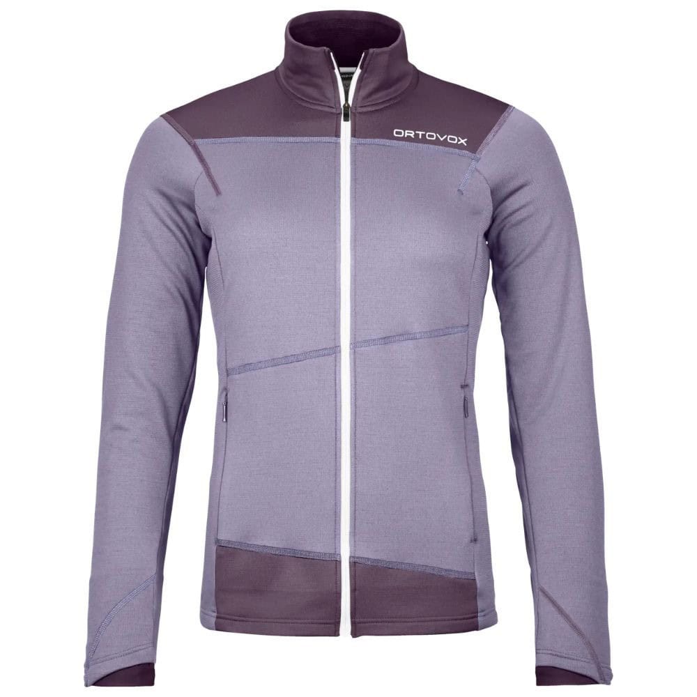 Merino mikina ORTOVOX Fleece Light Jacket W Lush Lavender