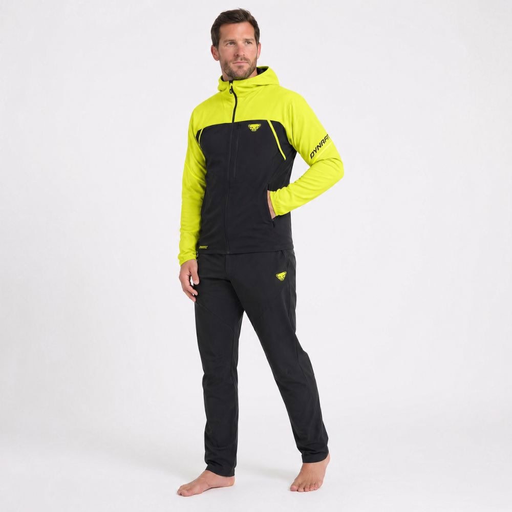 Komplet DYNAFIT Alpine 3L Jacket Ultra Yellow + Trail Pants Black Out