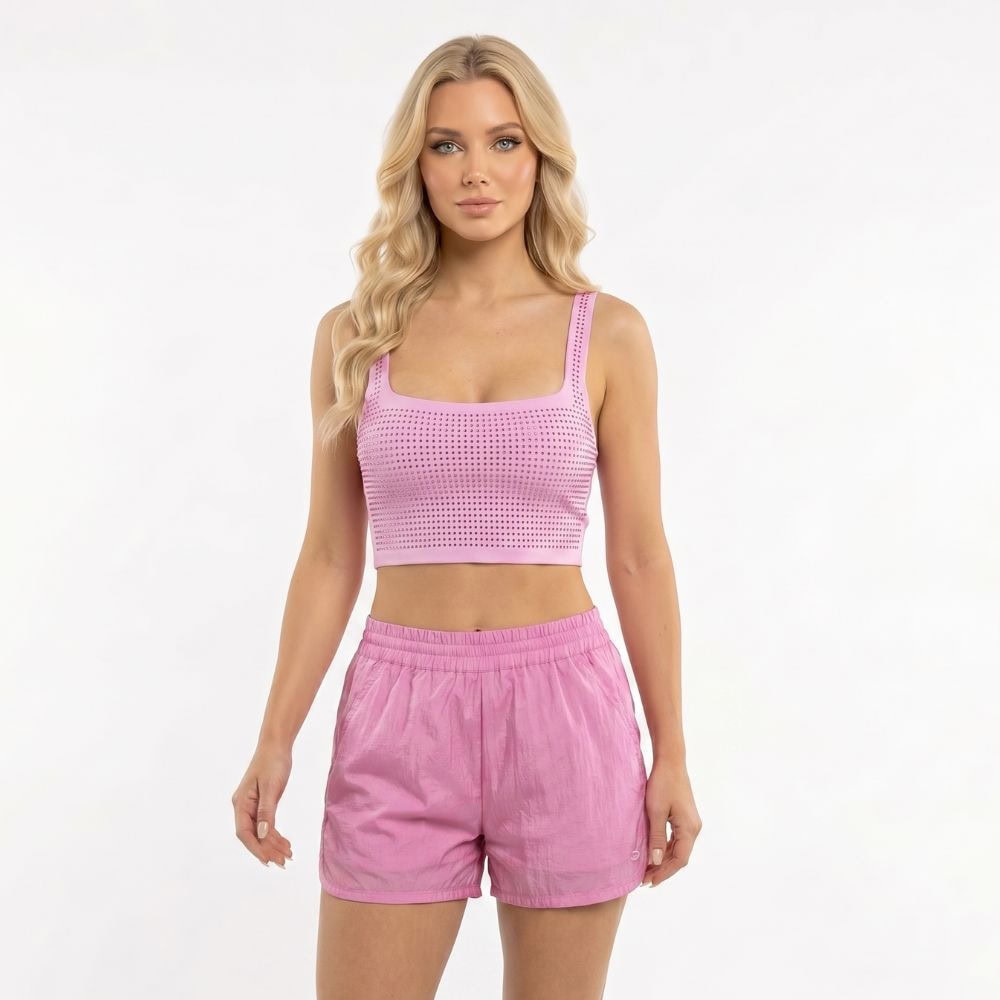 Komplet GOLDBERGH Crystal + Lulu Short Miami Pink