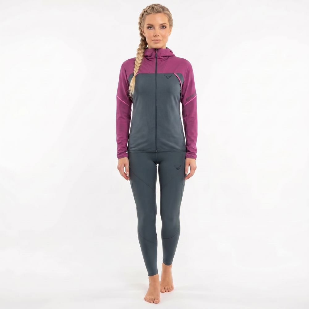 Komplet DYNAFIT Alpine 3L JKT W Magenta + Ultra Tights W Cinder