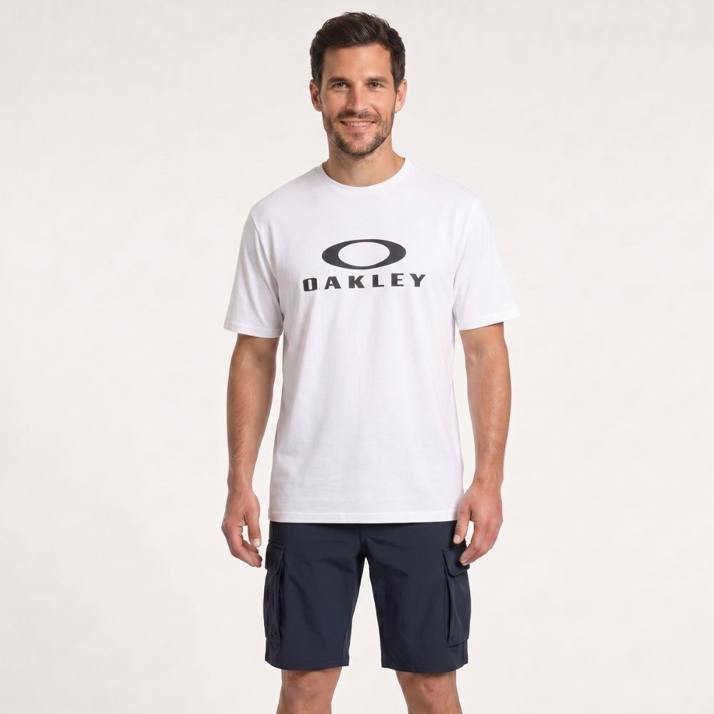 Komplet OAKLEY O Bark 2.0 White + B1B Cargo hybrid Short