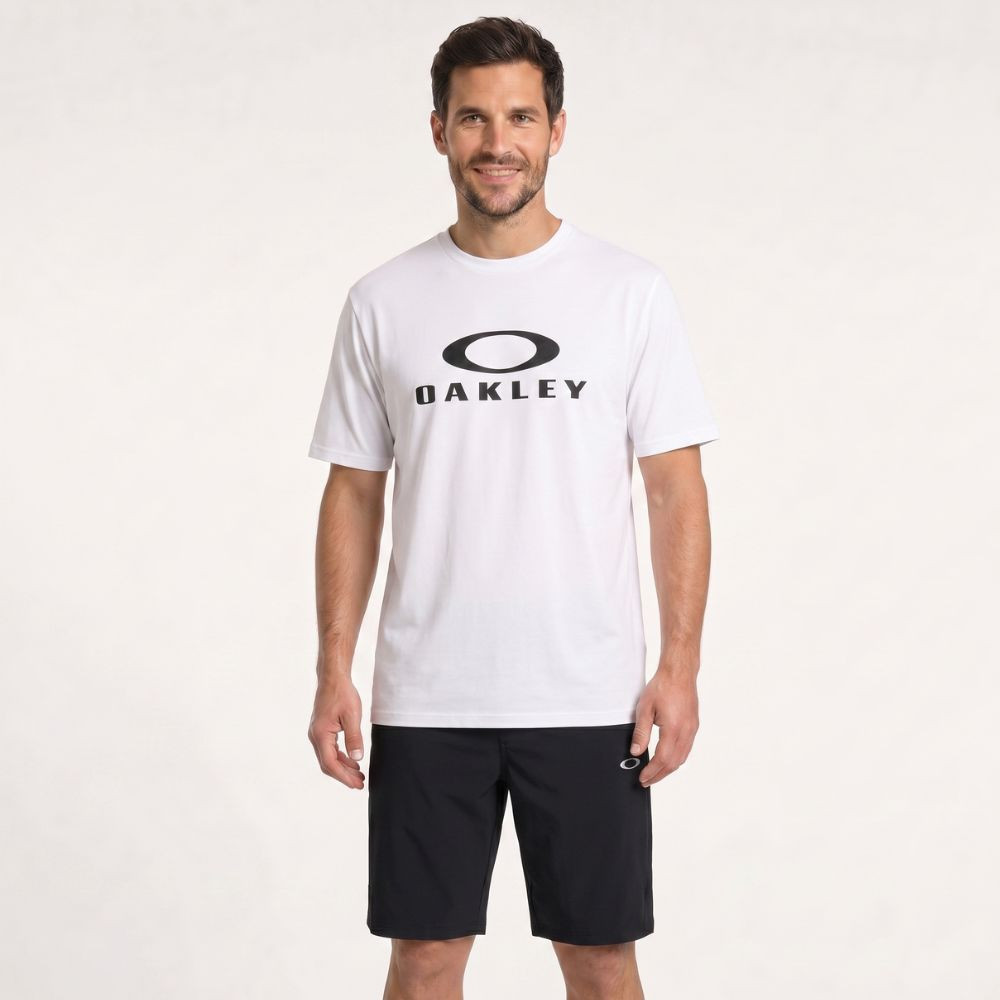 Komplet OAKLEY O Bark 2.0 White + Force Short Black