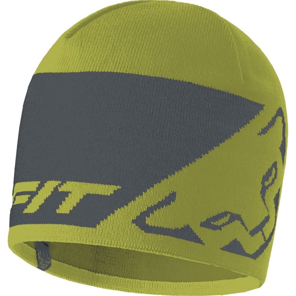 Čepice DYNAFIT Leopard Logo Beanie Golden Lime