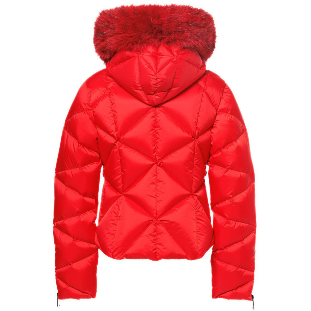Luxusní dámská péřová bunda GOLDBERGH Harumi Ski Jacket Faux Border Flame