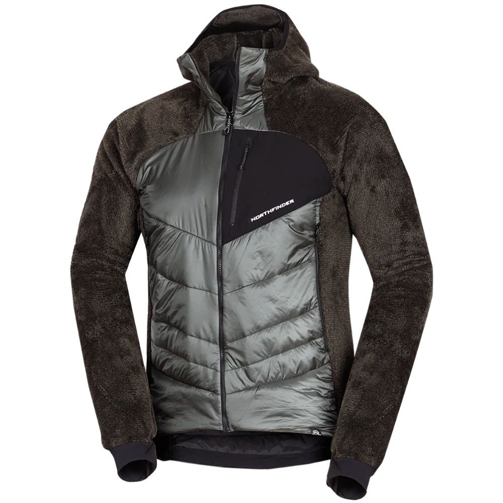 Pánská mikina NORTHFINDER Emeryth Dark Green